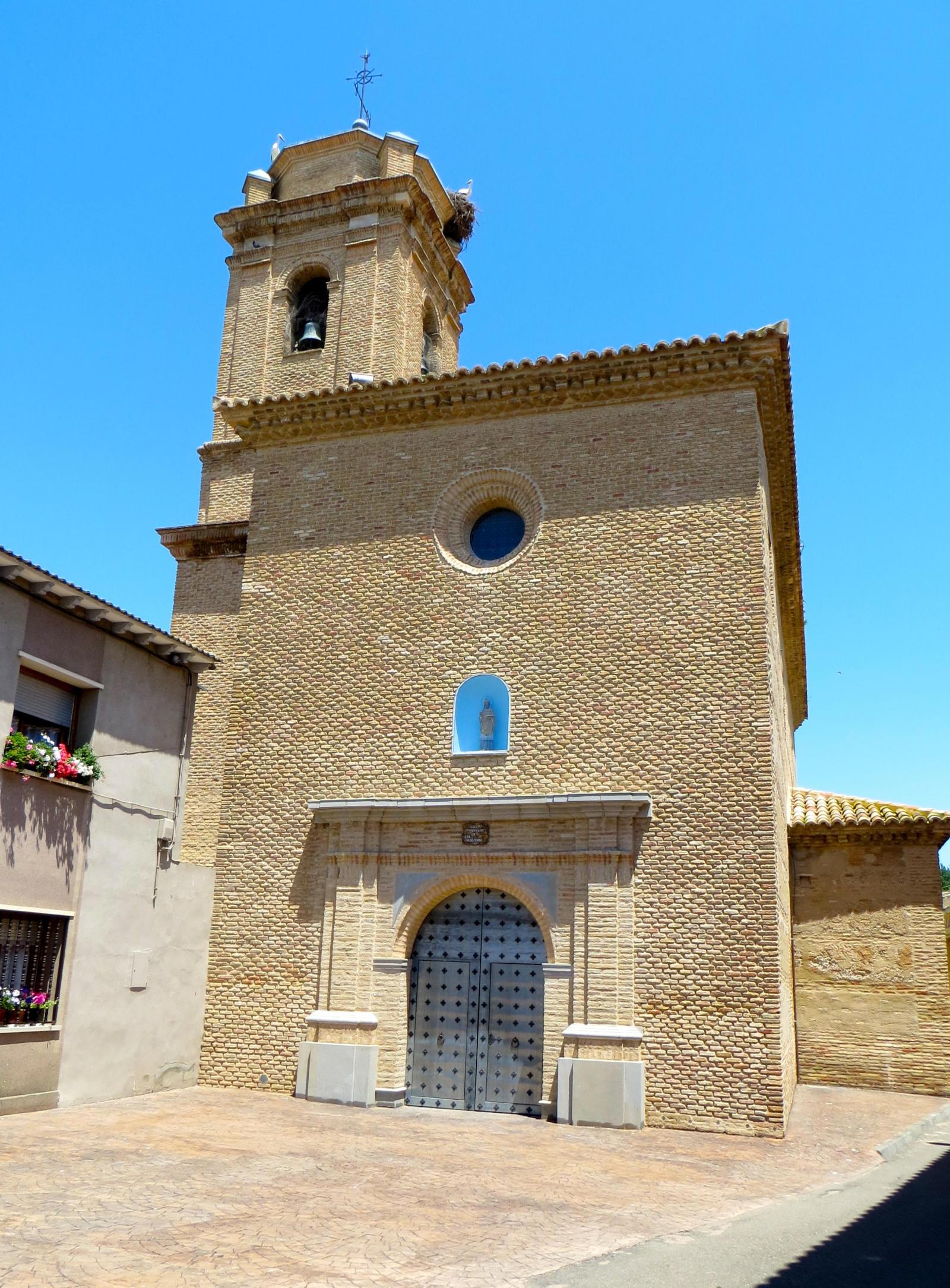 Foto de La pilastra en Cabañas de Ebro, Zaragoza