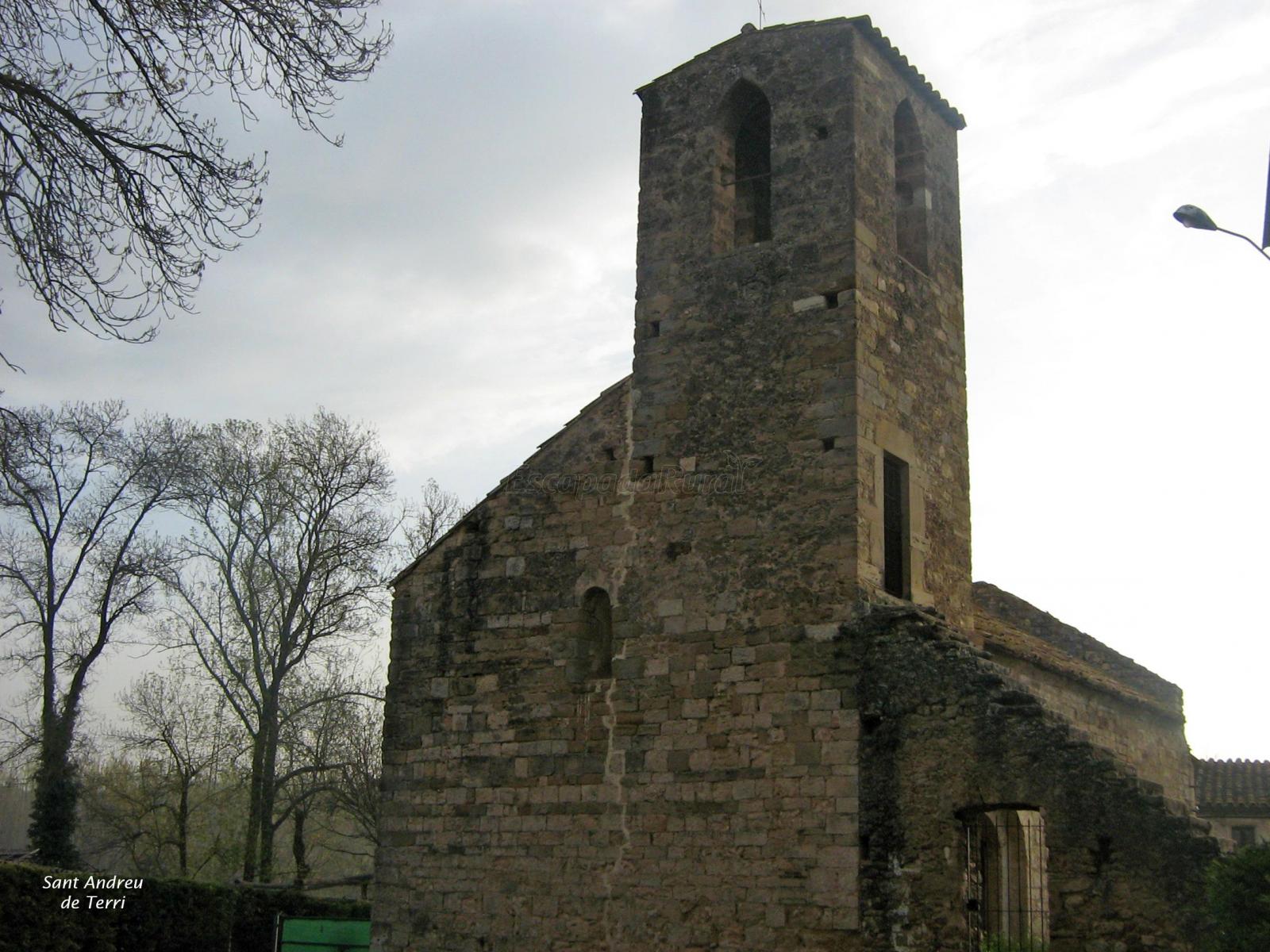 Sant Andreu del Terri (Girona) Qué ver y dónde dormir