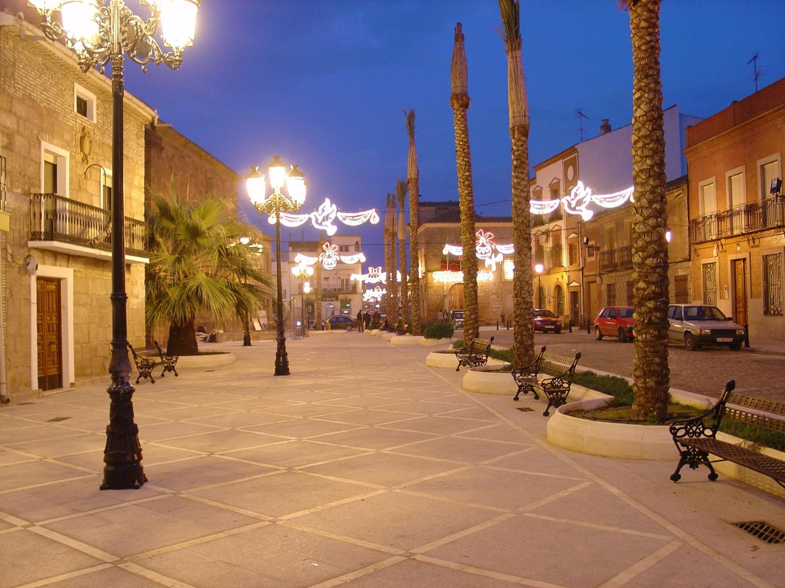 Foto de Plaza Cristobal Colón en Villanueva de la Reina, Jaén